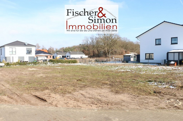 Haßbergen - attraktive Baulücke in einem kleinen Neubaugebiet am Ende einer Sackgasse
