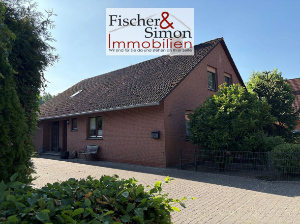 Marklohe – ebenerdiges Wohnen mit Ausbaureserve im DG mit unverbautem Blick in die Marsch