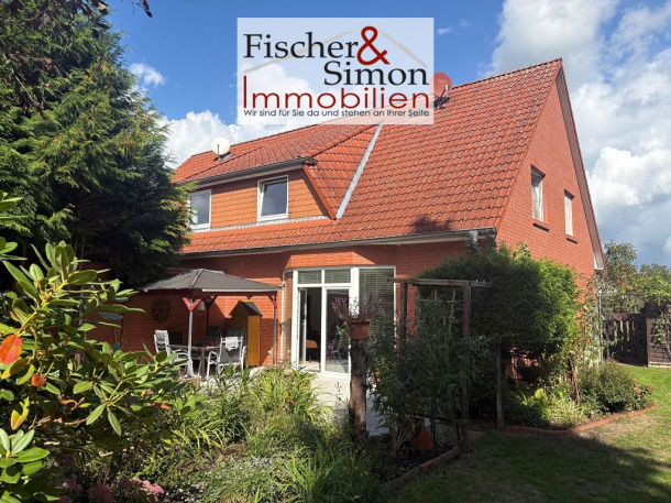 Rehburg-Loccum-sehr gepflegte Doppelhaushälfte m. schönem Garten in der Steinhuder-Meer-Region